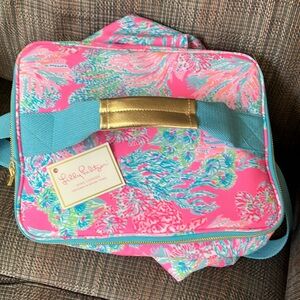Lilly Pulitzer Wine Carrier Seaing Things NWT
